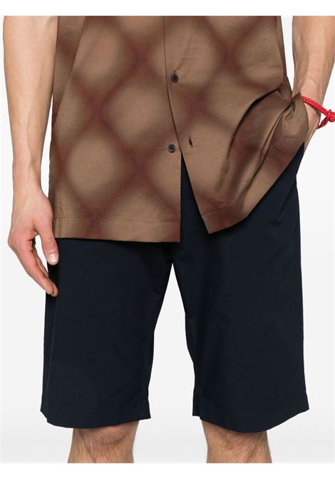 Blue navy Agro shorts Barena Venezia - men BARENA VENEZIA | PAU50982736170